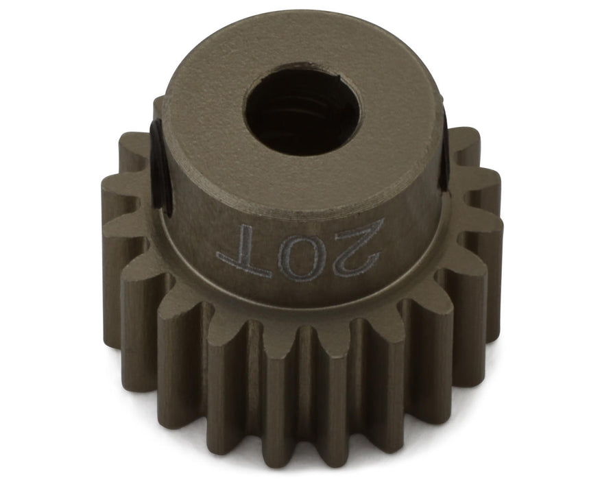 Hot Racing 48P Hard Anodized Aluminum Pinion Gear (1/8" Bore) (20T)