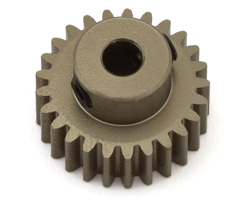 Hot Racing 48P Hard Anodized Aluminum Pinion Gear (1/8" Bore) (25T)