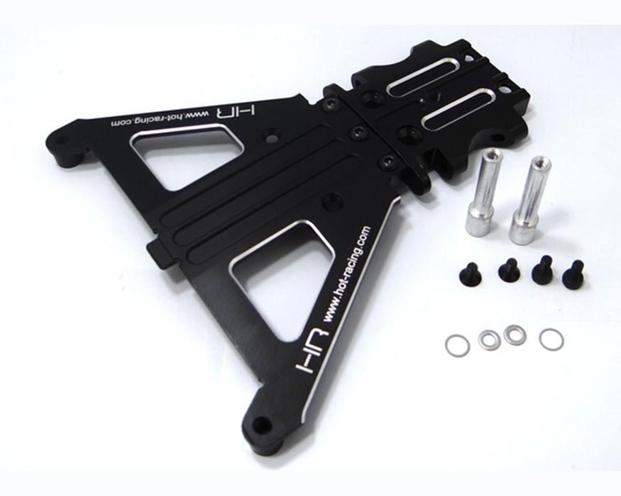 Hot Racing Aluminum Front Bulkhead for Traxxas Rally/Slash LCG 4x4