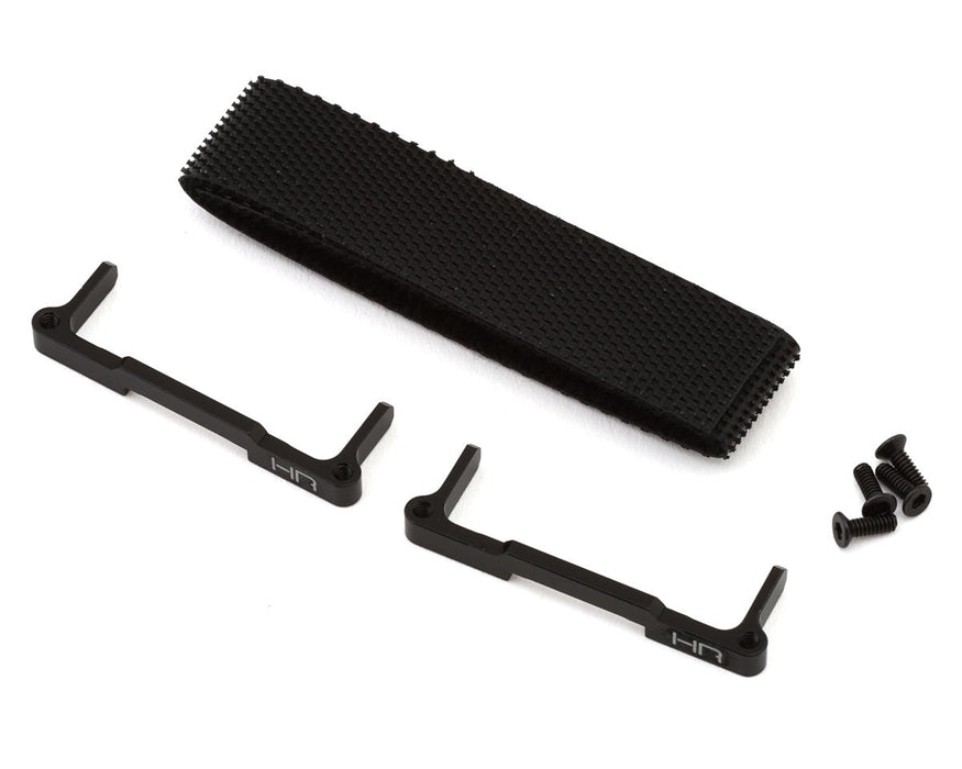 Hot Racing Losi® Micro-B Aluminum Battery Hold-Down Set (Black)