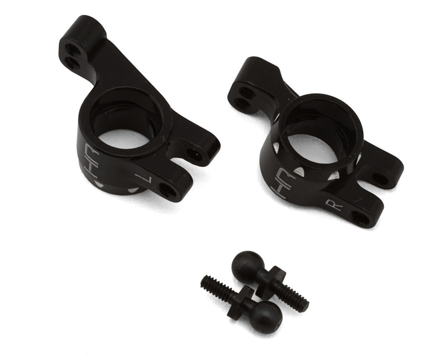 Hot Racing Losi® Micro-B Aluminum Rear Hub Set (Black) (2)
