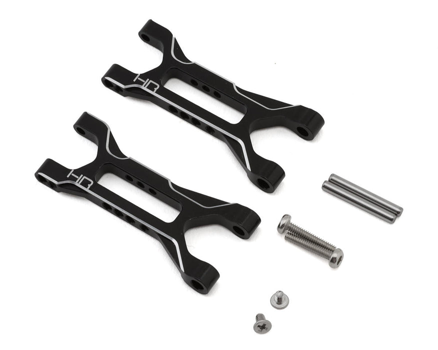Hot Racing Losi® Micro-B Aluminum Front Lower Arm Set (Black) (2)