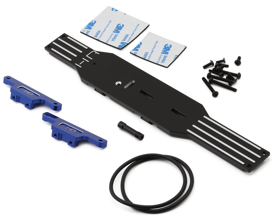 Hot Racing Aluminum Shock Towers & Chassis Brace Set for Traxxas® Mini Maxx®