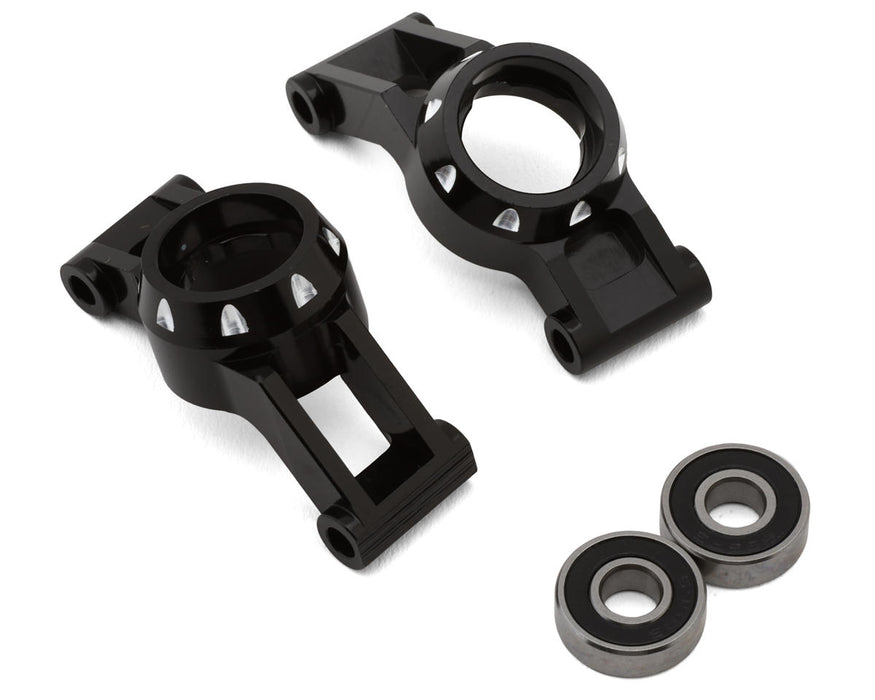 Hot Racing Aluminum Axle Carriers for Traxxas® Mini Maxx® (Black)