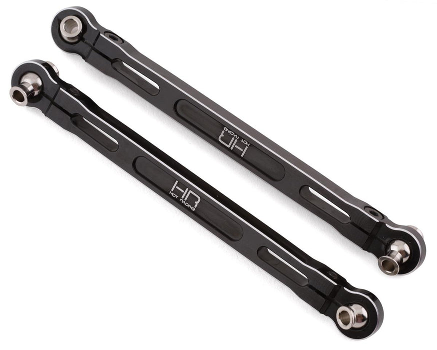 Hot Racing Aluminum Steering Toe Links for Traxxas Maxx (Black) (2)