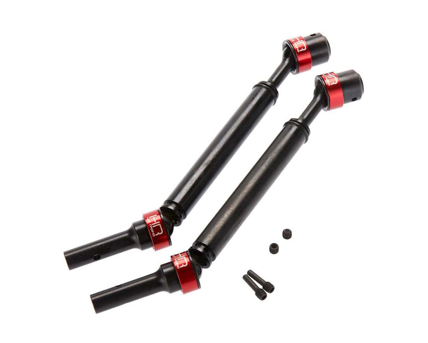 Hot Racing Nero Steel CV Splined Drive Shaft (Red/Black) (2)