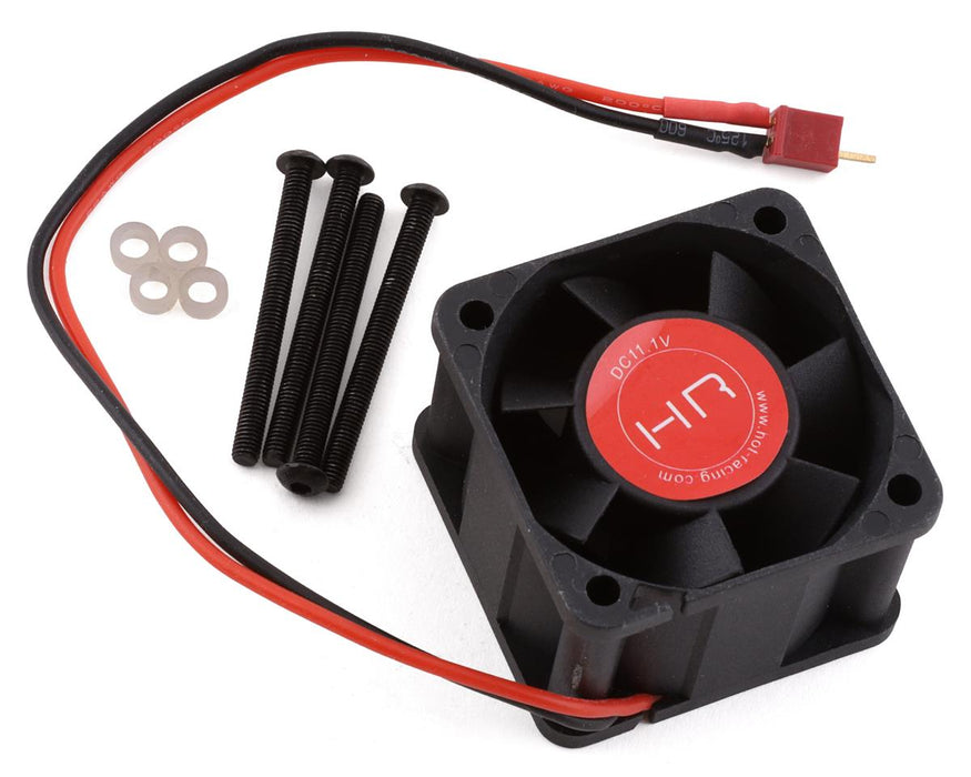 Hot Racing Arrma 8S/6S BLX 40mm Twister Motor Cooling Fan w/Mini Deans Plug