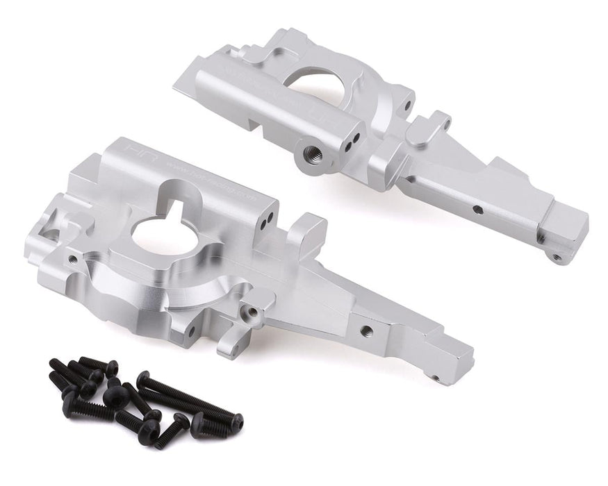 Hot Racing Secure Lock Rear Bulkhead for Traxxas Revo 3.3 (Silver)
