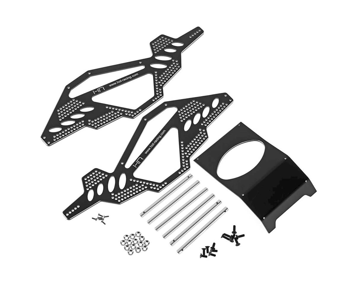 Hot Racing Aluminum Rock Racer Conversion Chassis, Black: Axial AX10 ...