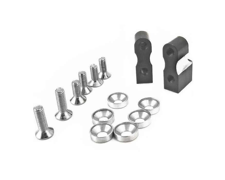 Hot Racing AX10/Wraith Aluminum Servo Mount (Black)