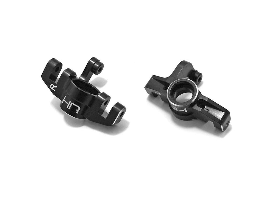 Hot Racing Black Aluminum Front Knuckles