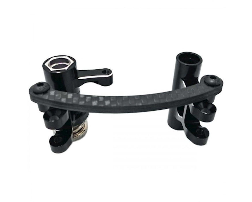 Hot Racing Steering W Graphite Steering Brace SCTE