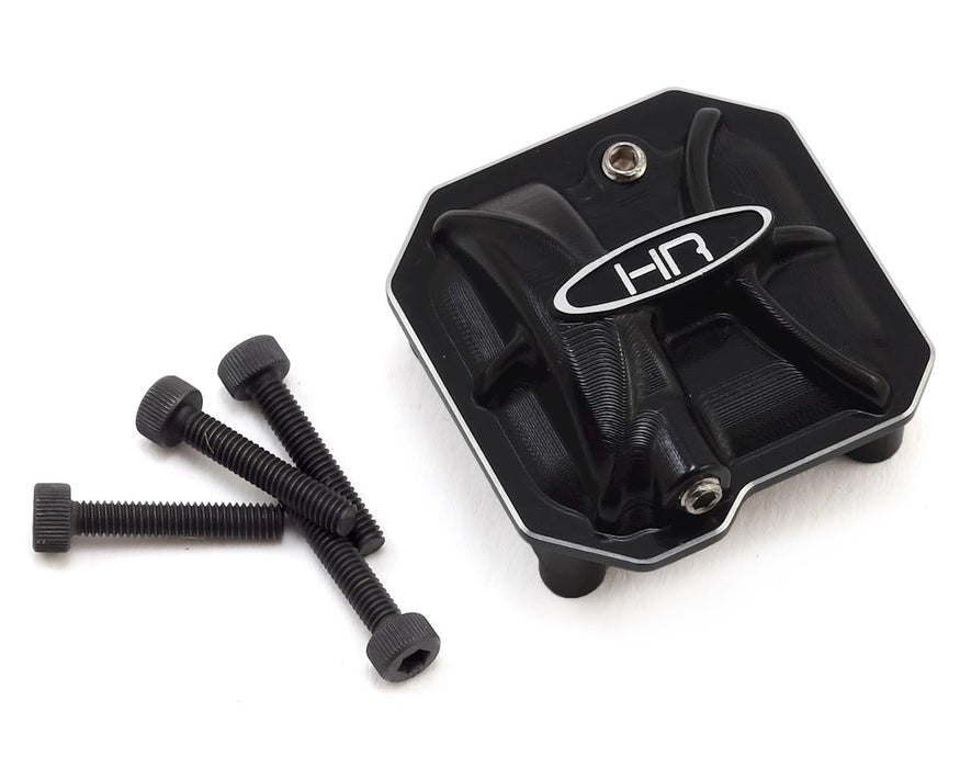 Hot Racing Axial SCX10 II Aluminum AR44 Axle Diff Cover (Black)