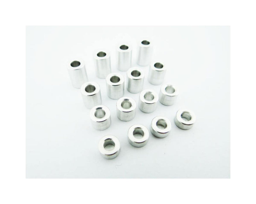 Hot Racing M3 3-9mm Aluminum Standoff Spacer Set (16)