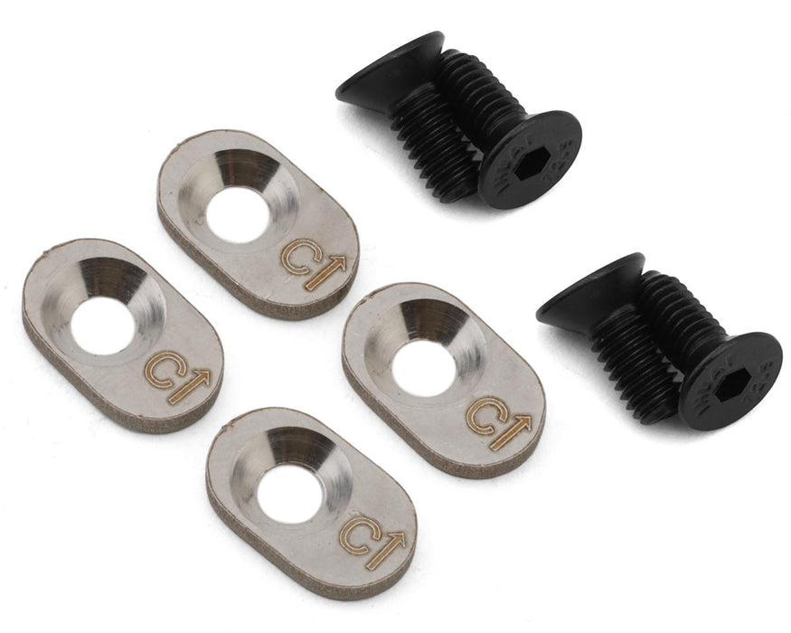 Hot Racing Stainless Steel Motor Locking Washers for Traxxas Sledge