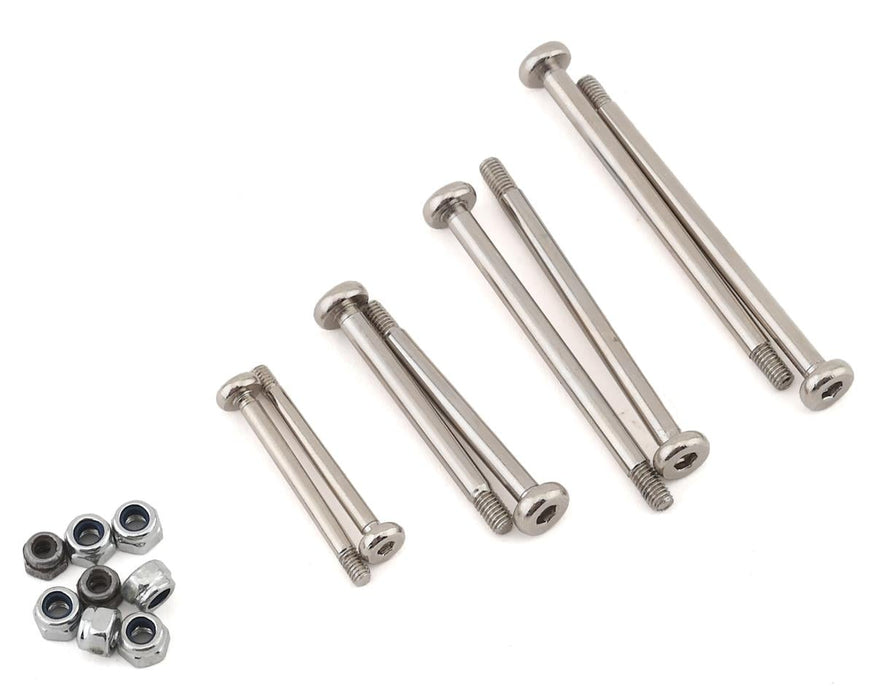 Hot Racing Hardened Chrome Plated Steel Hinge-Pin Set for Traxxas Slash