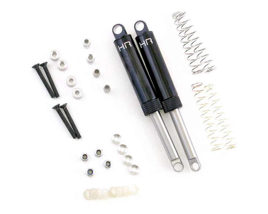 Hot Racing 100mm Internal Spring Air Shocks (Black) (2)