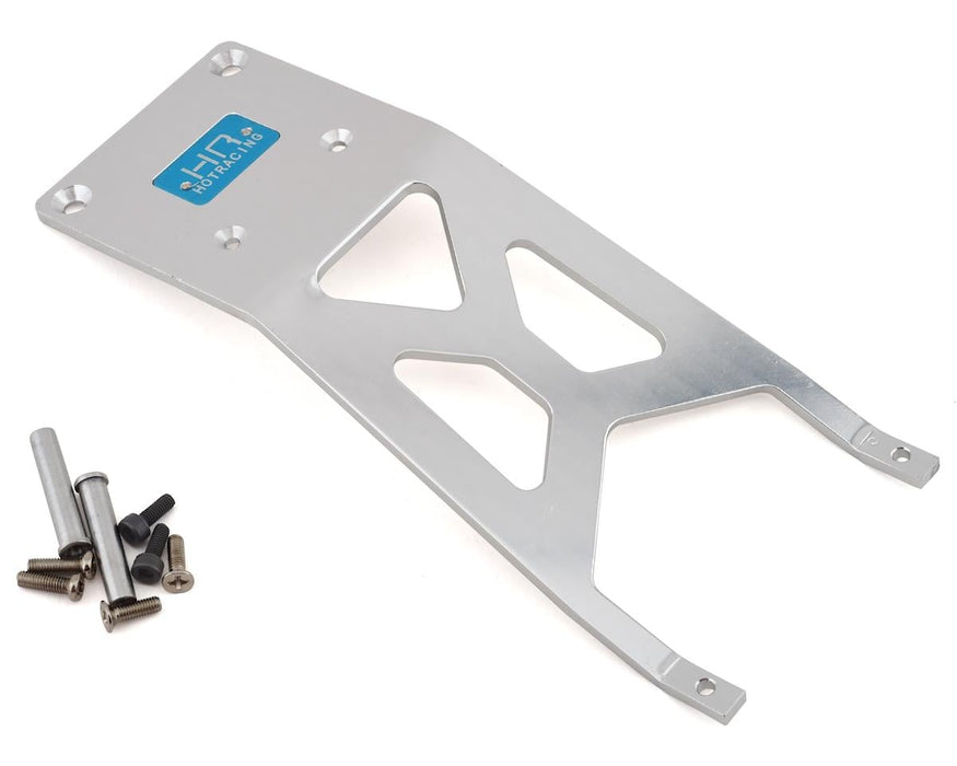 Hot Racing Aluminum Front Skid Plate for Traxxas Slash (Silver)