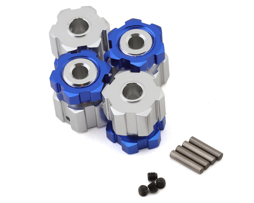 Hot Racing Aluminum 17mm Hub Hex Extension Set for Traxxas Summit/Revo