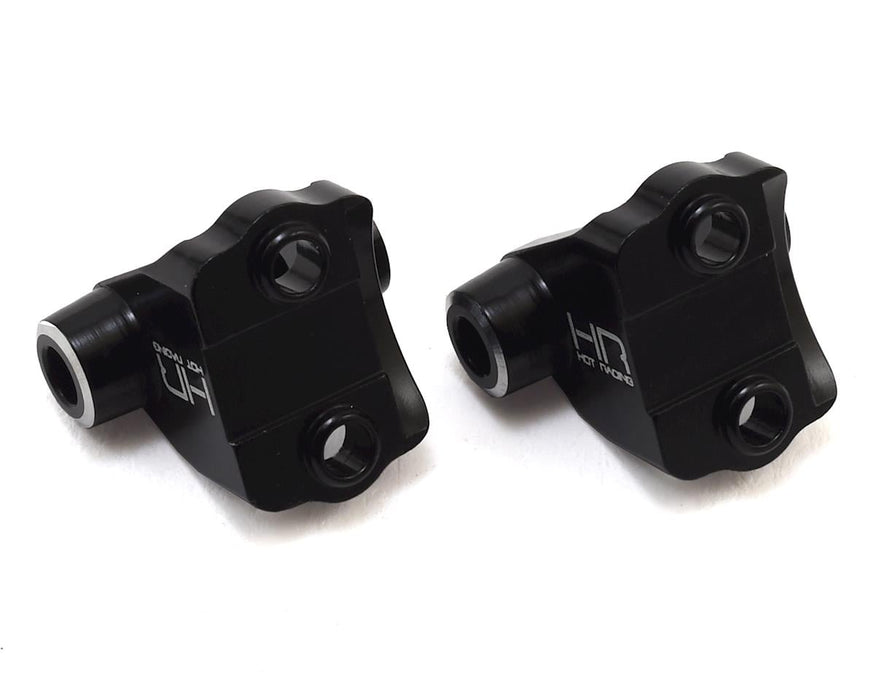 Hot Racing Aluminum Rear Lower Link & Shock Mount for Traxxas TRX-4 (Black) (2)