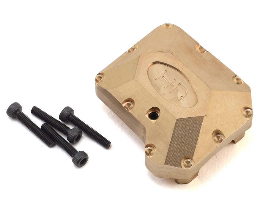 Hot Racing Brass Heavy Metal Axle Diff Cover for Traxxas TRX-4