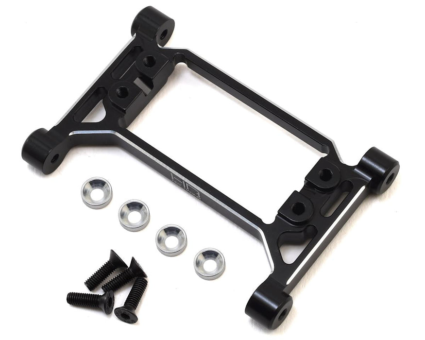 Hot Racing Aluminum Steering Servo Mount for Traxxas TRX-4 (Black)