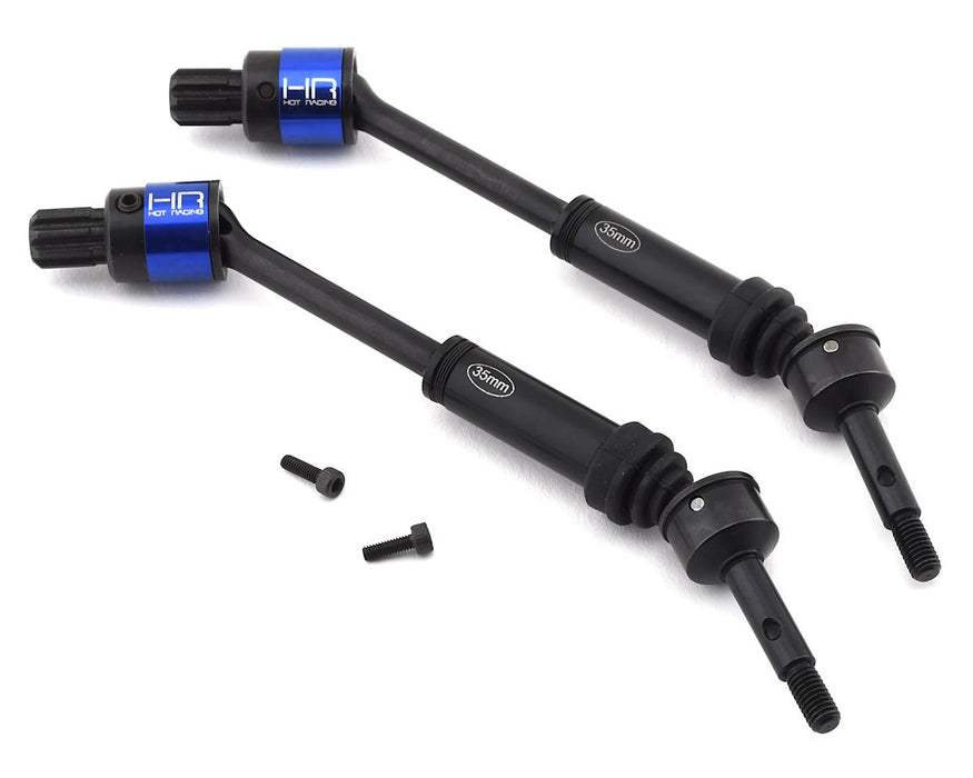 Hot Racing Front Steel CV Splined Drive Shaft for Traxxas UDR (2)