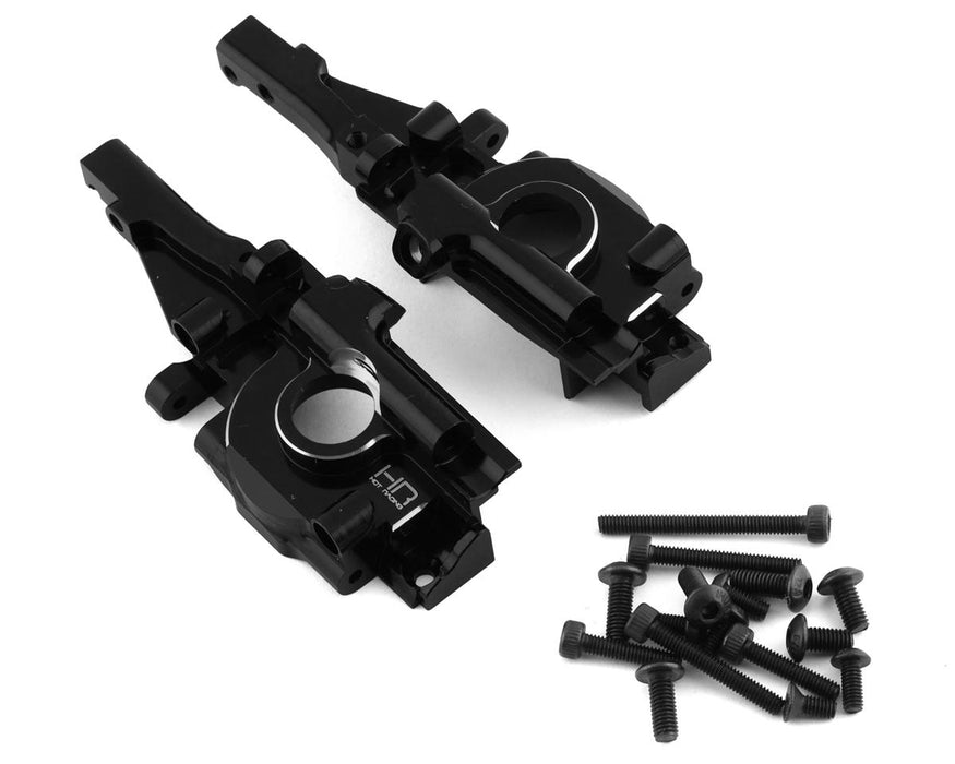 Hot Racing Aluminum Secure Lock Rear Bulkhead for Traxxas 1/16 Revo (Black)