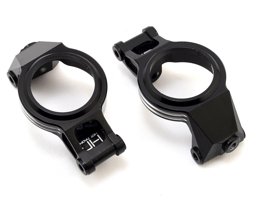 Hot Racing Aluminum Steering Knuckle Carrier Set for Traxxas X-Maxx (Black)