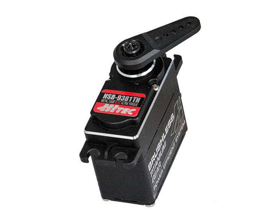 Hitec HSB-9381TH Ultra Torque Brushless Titanium Gear Servo (High Voltage)