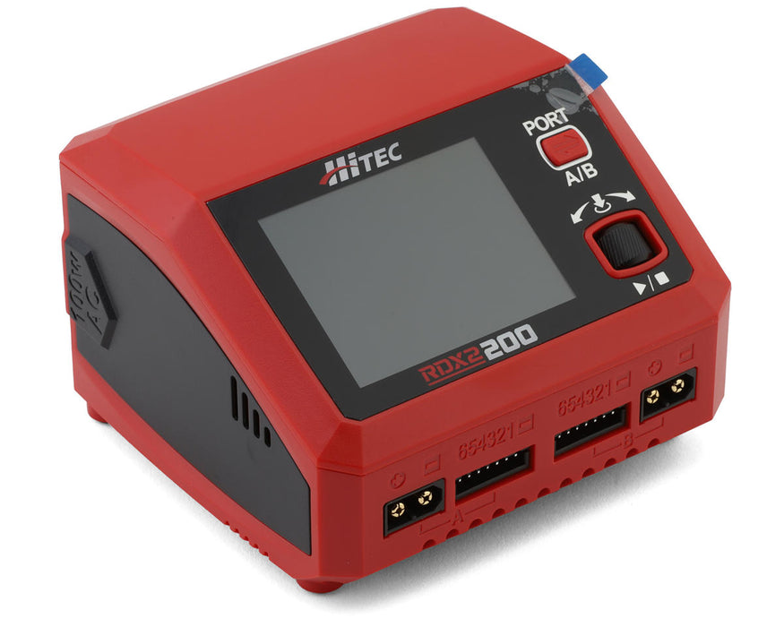 Hitec RDX2 200 Dual Smart LiPo Battery Balance Charger