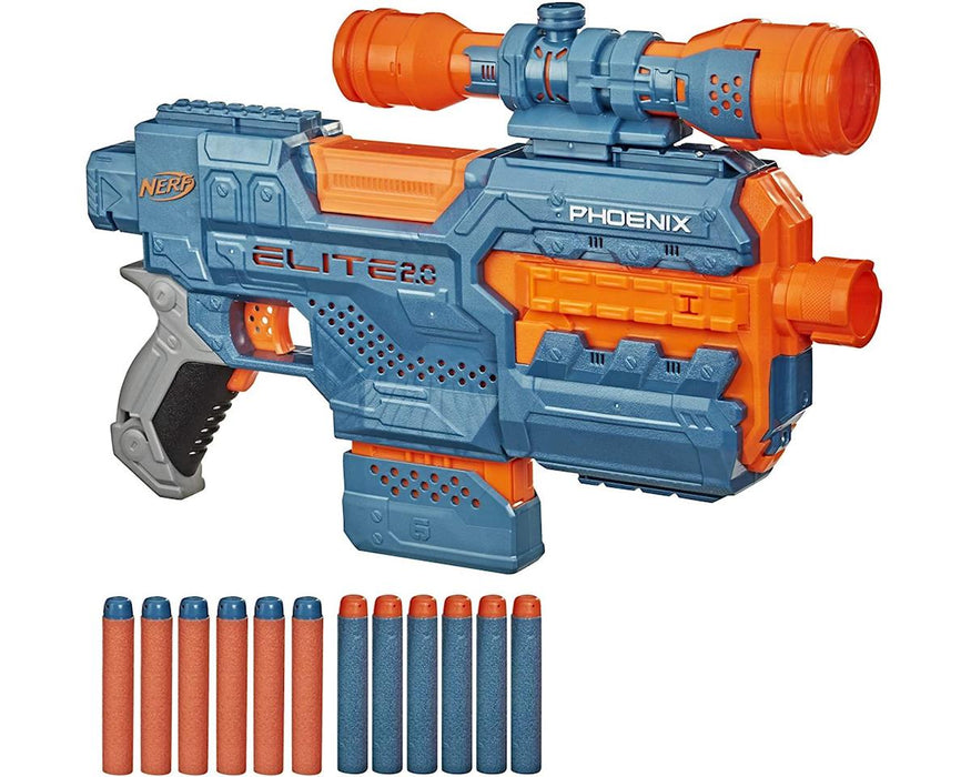 Hasbro Nerf Elite 2.0 Phoenix CS-6 Motorized Blaster