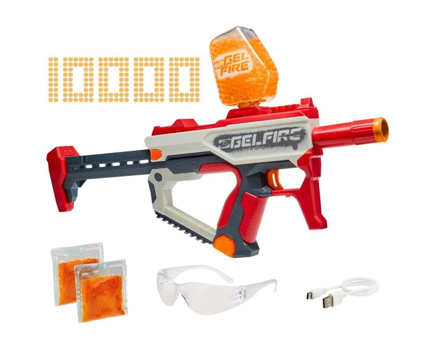 Hasbro Nerf Pro Gelfire Mythic Blaster Set w/Rounds, Charger & Battery
