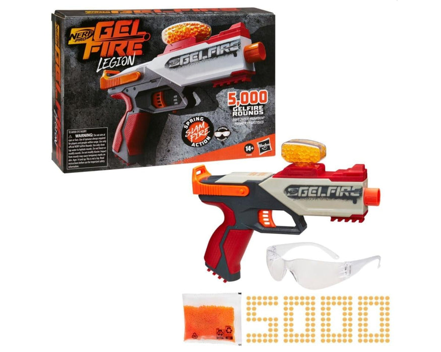 Hasbro Nerf Pro Gelfire Legion Blaster w/Rounds & Eyewear