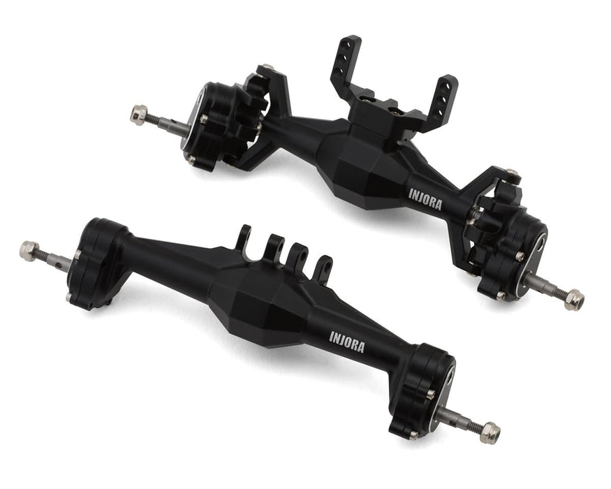 Injora Aluminum Diamond Front & Rear Portal Axles Set for Traxxas® TRX-4M®