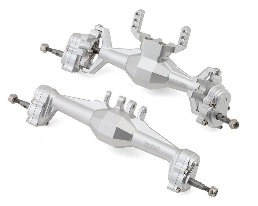 Injora Aluminum Diamond Front & Rear Portal Axles Set for Traxxas® TRX-4M®