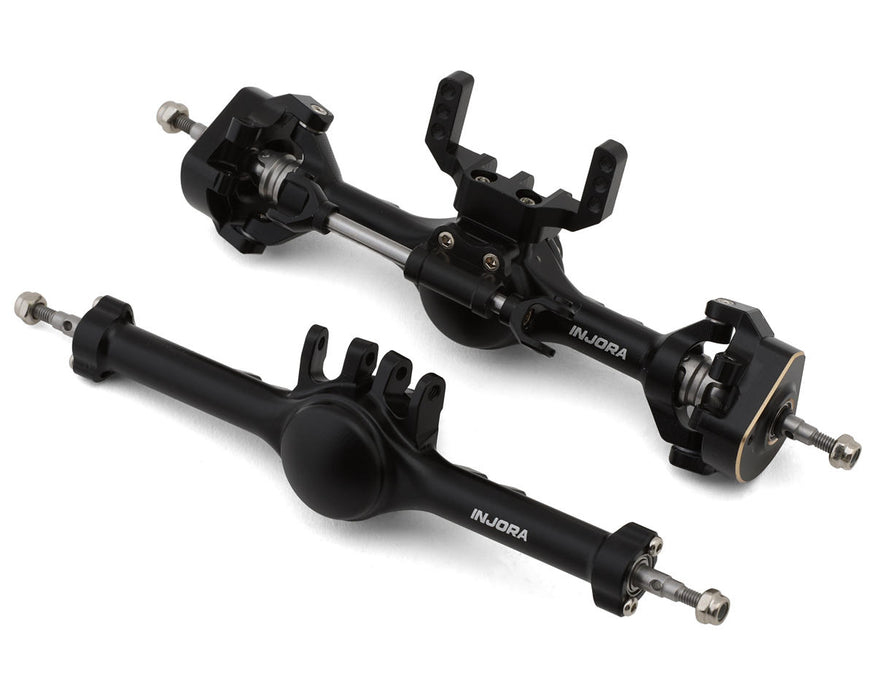 Injora Aluminum Planet Front & Rear Straight Axles Set for Traxxas® TRX-4M®