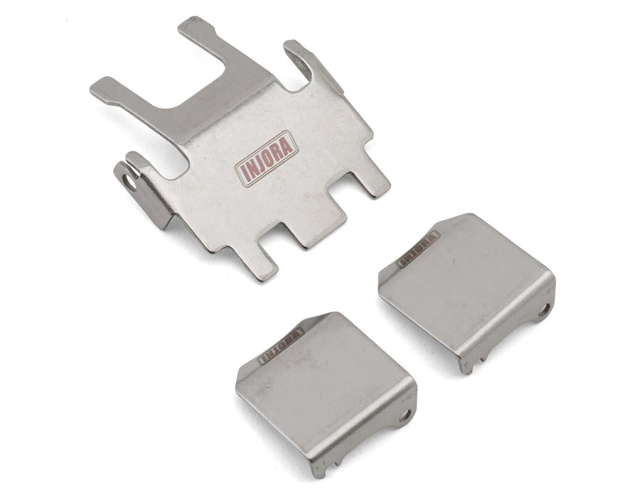 Injora Stainless Steel Skid Plate & Axles Armor for Traxxas® TRX-4M™