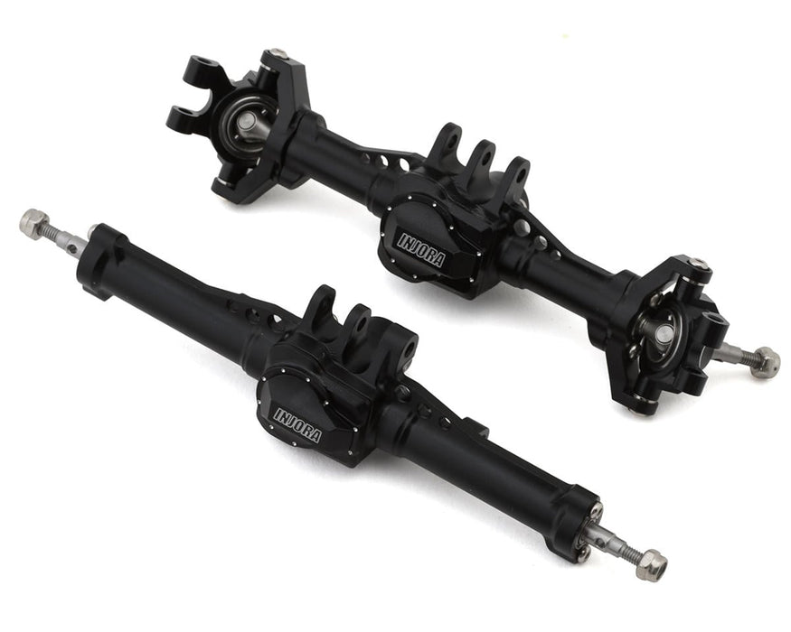 Injora Aluminum Front & Rear Straight Axles Set for Traxxas® TRX-4M®