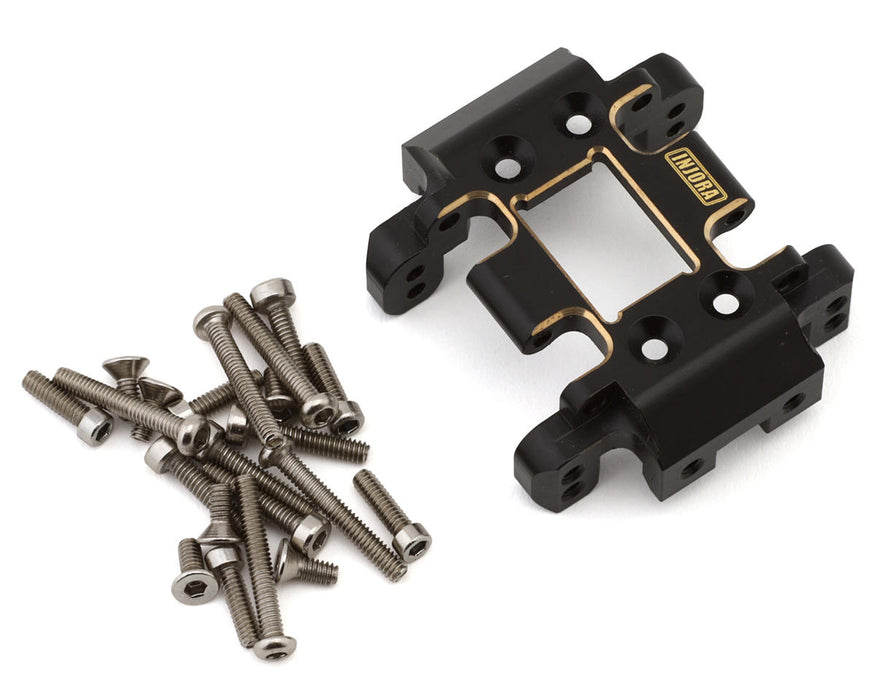 Injora Redcat Ascent-18 Brass Skid Plate (Black) (21g)