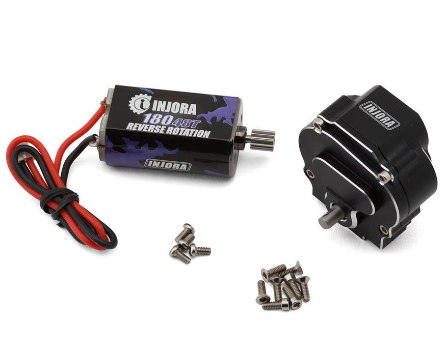 Injora Redcat Ascent-18 CNC-Aluminum Transmission Assembly (13/1 Stock Ratio)