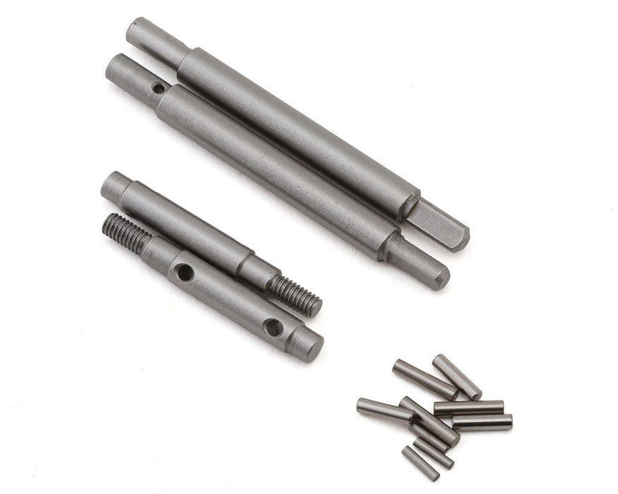 Injora Redcat Ascent-18 Stainless Steel Portal Stub Axle Shafts Set