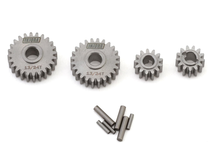 Injora Redcat Ascent-18 Stainless Steel Underdrive Rear Portal Gears Set
