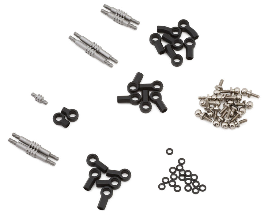 Injora Losi® Micro-B™/T™ Adjustable Stainless Steel Turnbuckle Links Set