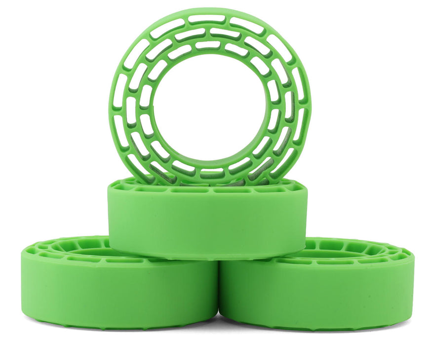 Injora 1.3" Micro Crawler Tires Silicone Rubber Inserts (68-72mm) (Soft)