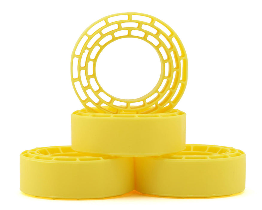 Injora 1.3" Micro Crawler Tires Silicone Rubber Inserts (68-72mm) (Super Soft)