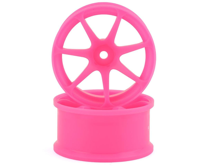 Integra AVS Model T7 High Traction Drift Wheel (Pink) (2) (5mm Offset)