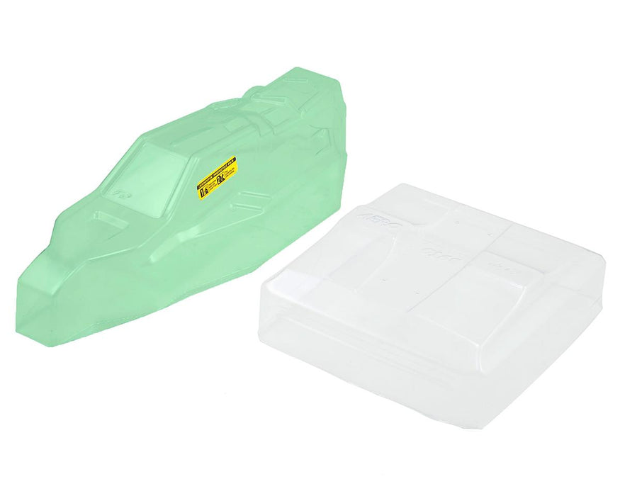 JConcepts B6/B6D "F2" Body w/6.5" Aero Wing (Clear) (Light Weight)