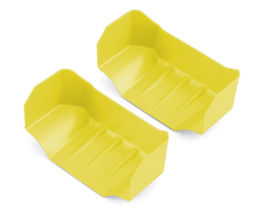 JConcepts Truggy 1/8 Evo Molded Front Wings (Yellow) (2)