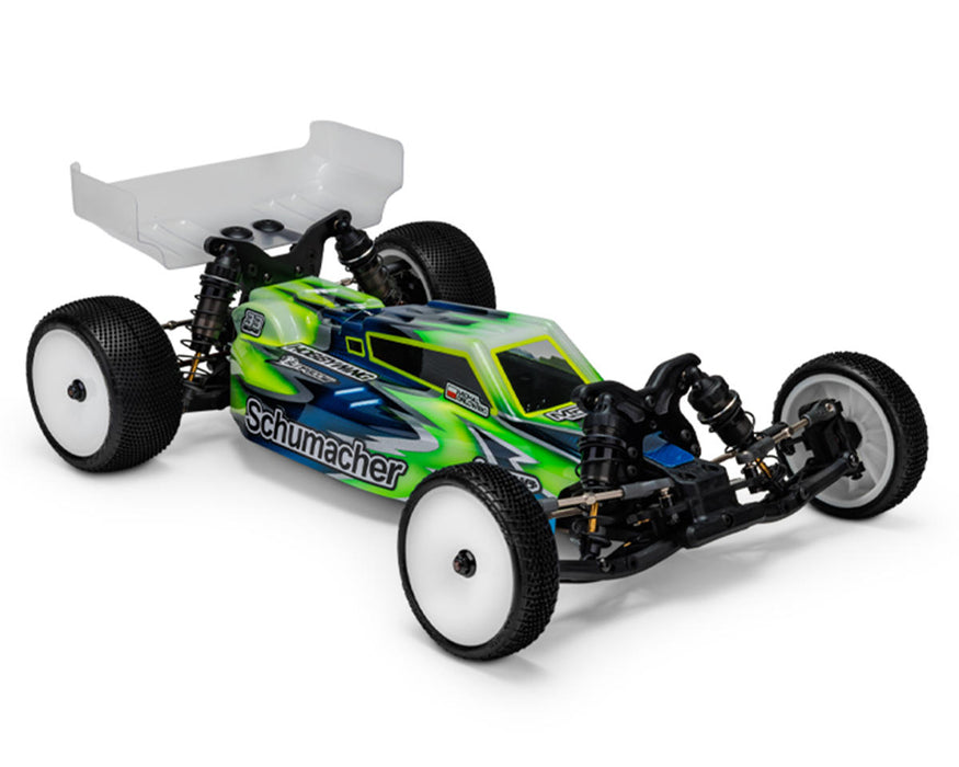 JConcepts Schumacher Cougar LD3 "F2" 1/10 Buggy Body w/Carpet Wing (Clear)